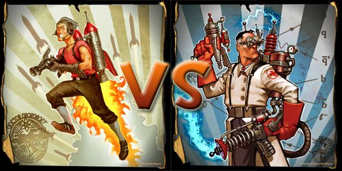 Man of Science vs Rocketeer from the Future