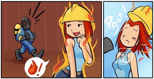 Nerf Now! TF2 komiksai
