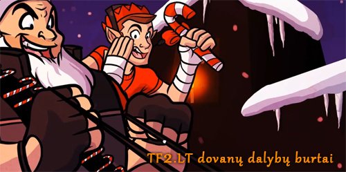 TF2.LT dovanų dalybų burtai