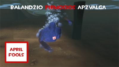 Balandžio pirmosios apžvalga