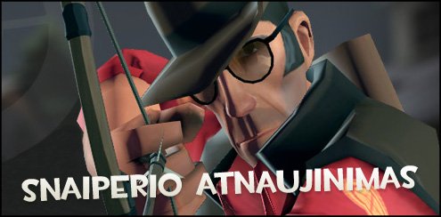 Snaiperio atnaujinimas - Pirma diena