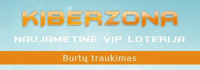 Naujametinė 2011 KiberZona VIP loterija - burtų traukimas