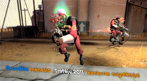Gruodžio mėnesio „Trofėjų 2011“ konkurso nugalėtojai