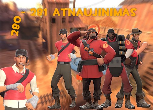280 - 281 atnaujinimas