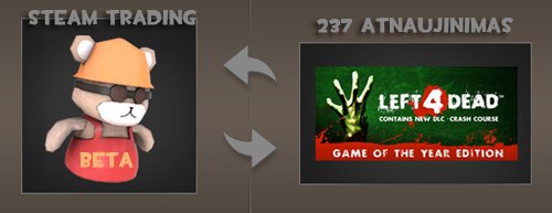 237 Atnaujinimas ir Steam Trade