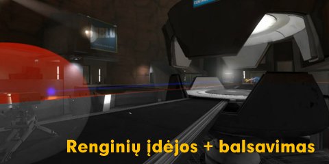 Renginių įdėjos + balsavimas