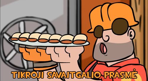 Tikroji savaitgalio prasmė