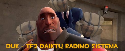 Dažniausiai užduodami klausimai - TF2 daiktų radimo sistema