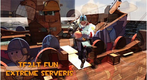 TF2.LT Fun eXtreme serveris žemėlapiai, kiti pakeitimai ir dienos video