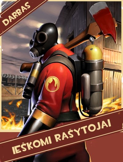 Kviečiame tapti TF2.LT rašytojais