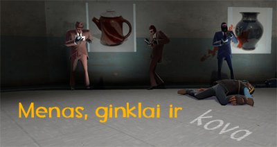 Menas, ginklai ir kova