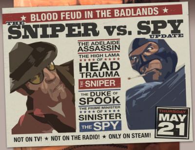 Žvilgsnis į praeitį: Sniper VS Spy atnaujinimas