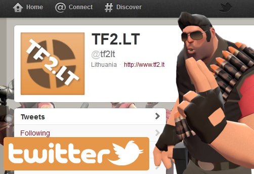 Startuoja TF2.LT Twitter